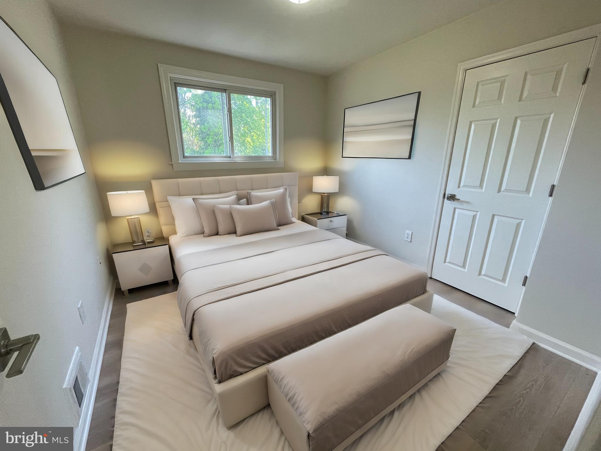 9713 Braddock Road Silver Spring, MD 20903 - Photo 7 of 16 Bedroom 3 virtually staged