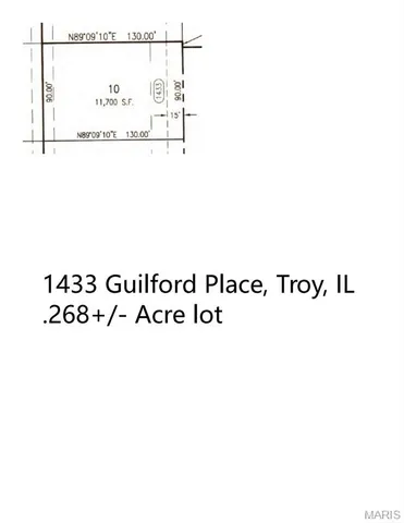 $499,000 | 1433 Guilford Place, Troy, IL 62294