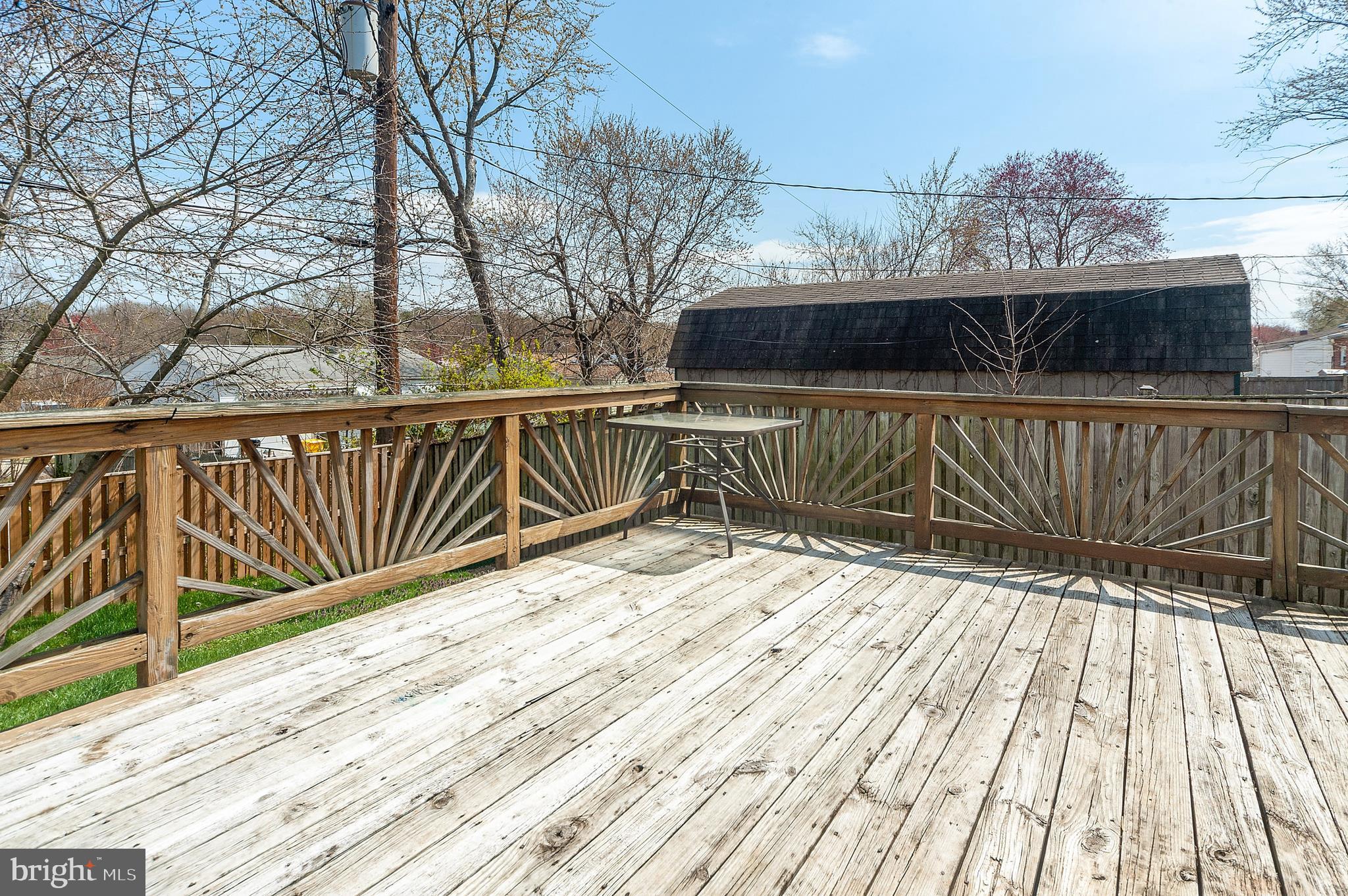 7843 Shellye Road Glen Burnie, MD 21060 - Photo 28 of 33 Exterior - Deck
