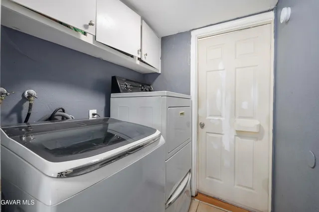 a room with storage and utility