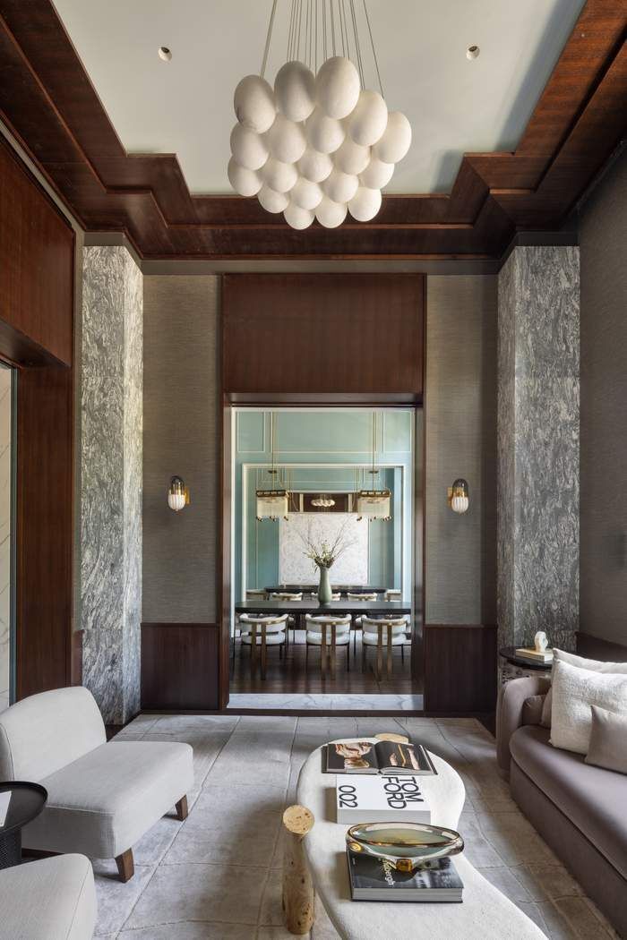 50 Central Park West, Unit MAIS-DUPLEX Manhattan, NY 10023 - Photo 3 of 36 a living room with furniture and a large window