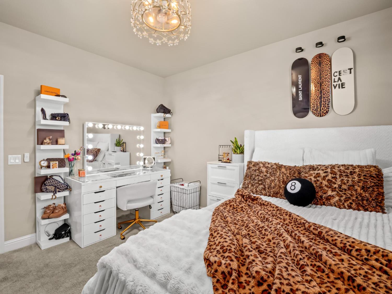 2750 Muncie Avenue Clovis, CA 93619 - Photo 17 of 51 a bedroom with a bed and cabinets