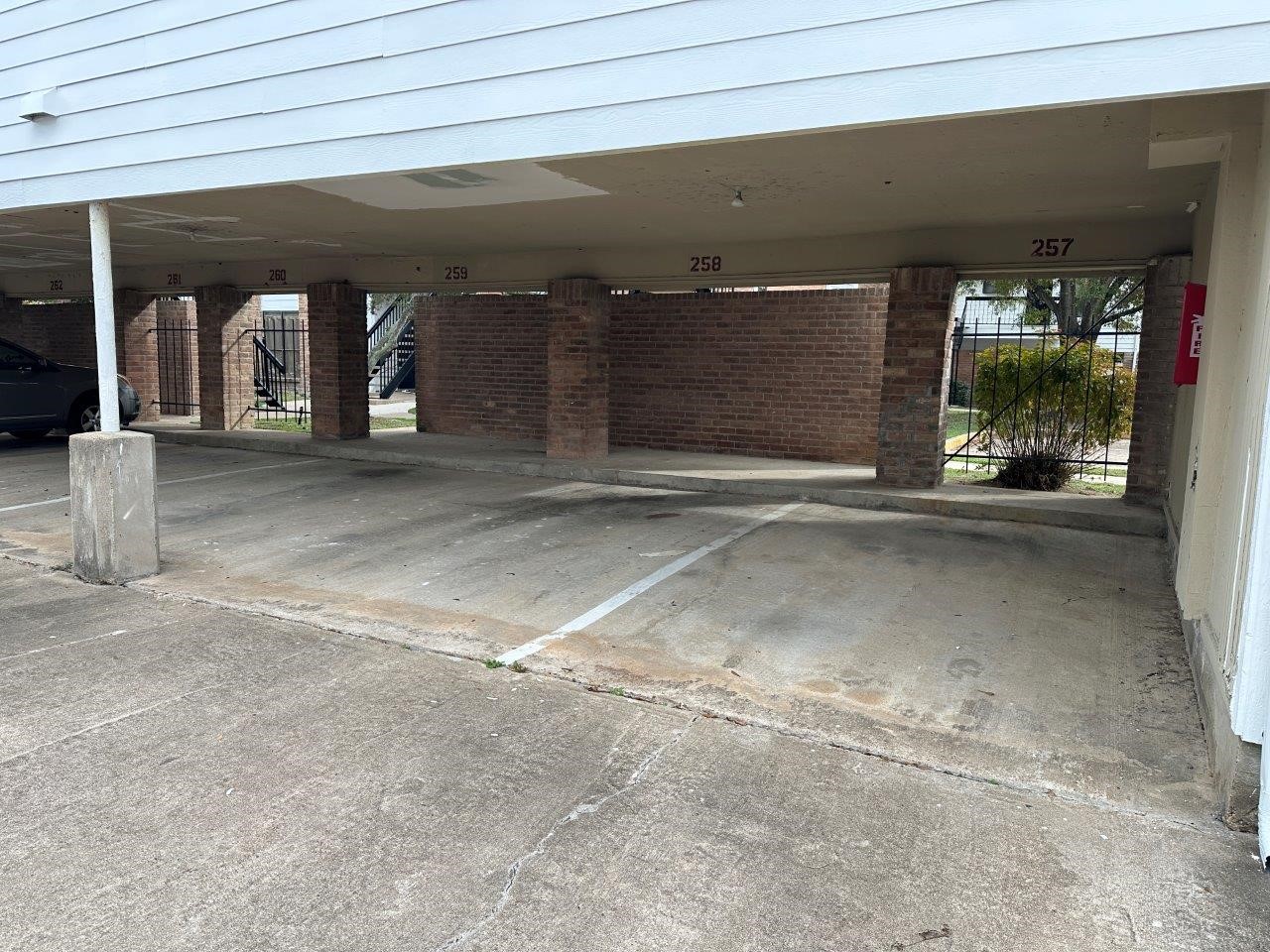 7901 Cambridge Street, Unit 104 Houston, TX 77054 - Photo 14 of 15 a view of a car garage