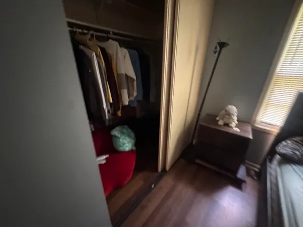 a view of walk in closet