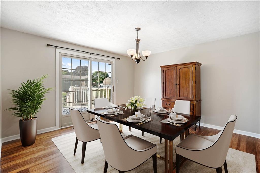 320 Celestial Drive Freedom, PA 15042 - Photo 17 of 28 a view of a dining room with furniture window and wooden floor