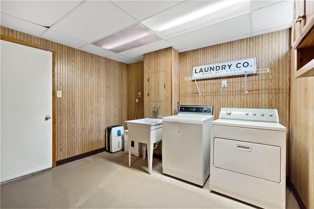 320 Celestial Drive Freedom, PA 15042 - Photo 27 of 28 a utility room with dryer and washer