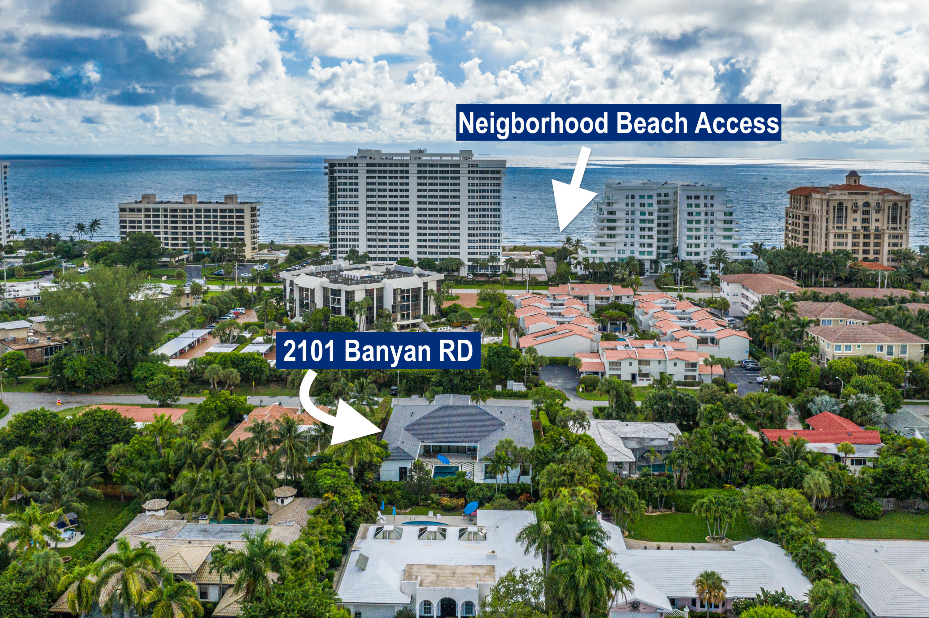 2101 Banyan Road Boca Raton, FL 33432 - Photo 62 of 76 Drone