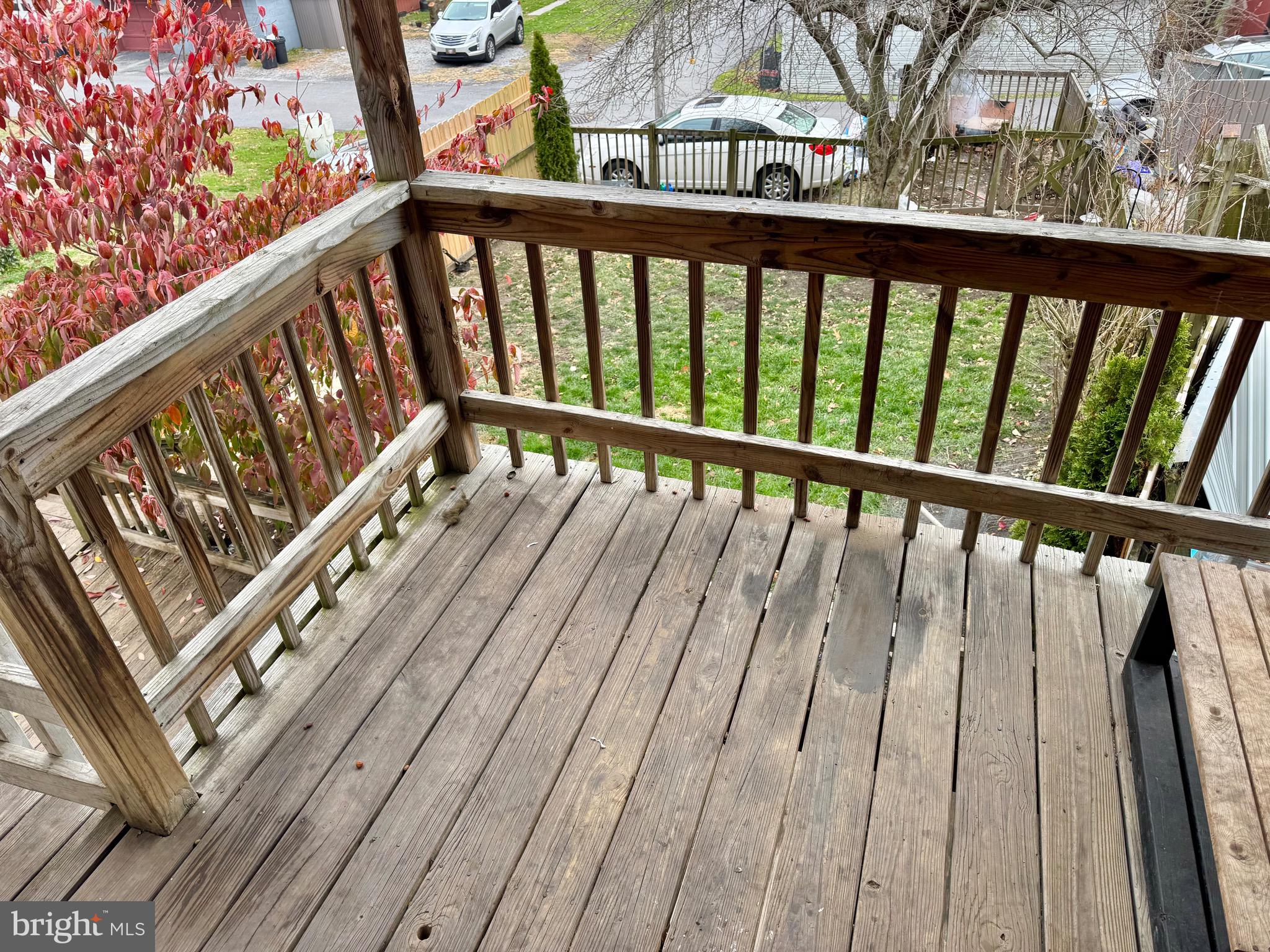 622 Washington Avenue Tyrone, PA 16686 - Photo 23 of 25 a view of balcony with wooden floor