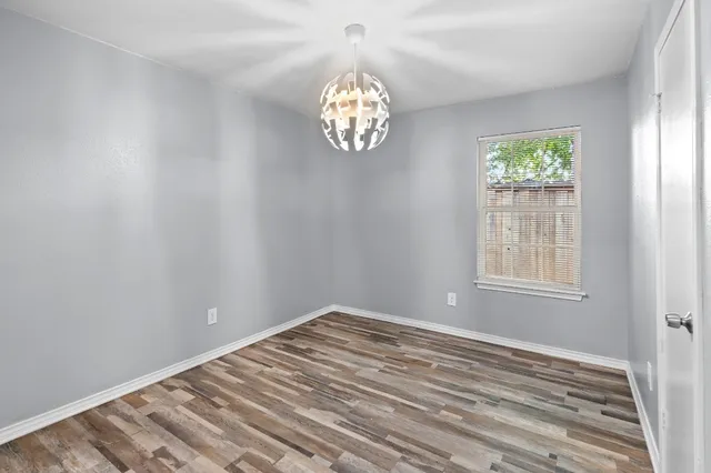 a view of an empty room with window