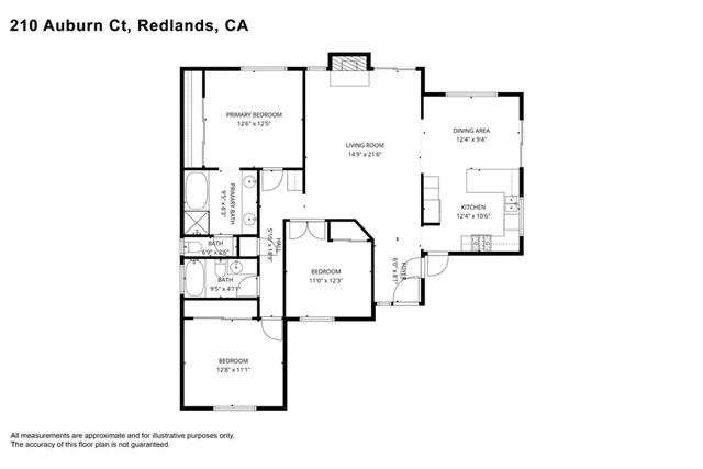 $565,000 | 210 Auburn Court, Redlands, CA 92374