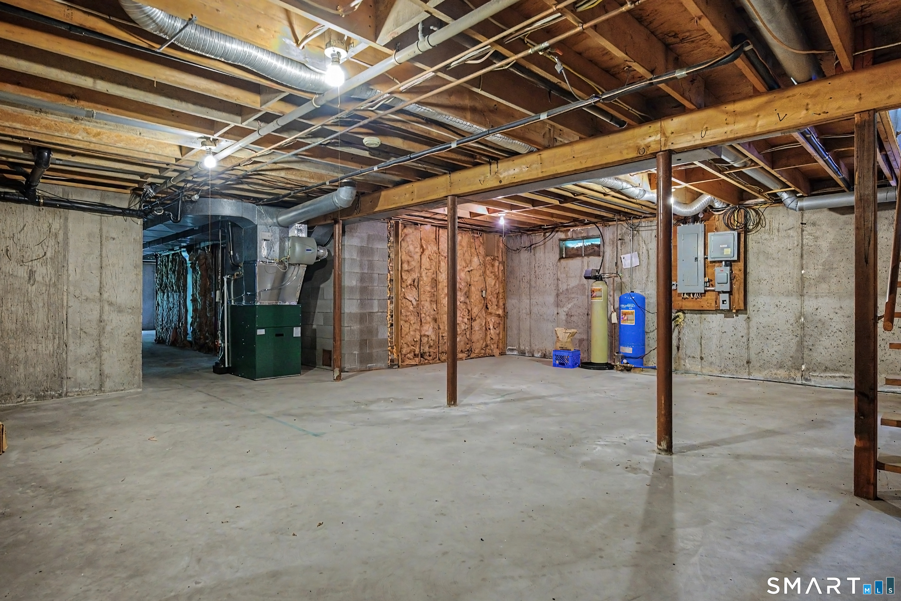 370 Hubbard Road Haddam, CT 06441 - Photo 34 of 39 Basement has two staircases. One off of the mudroom and the other off of the front foyer. Boiler was replaced within the last year.