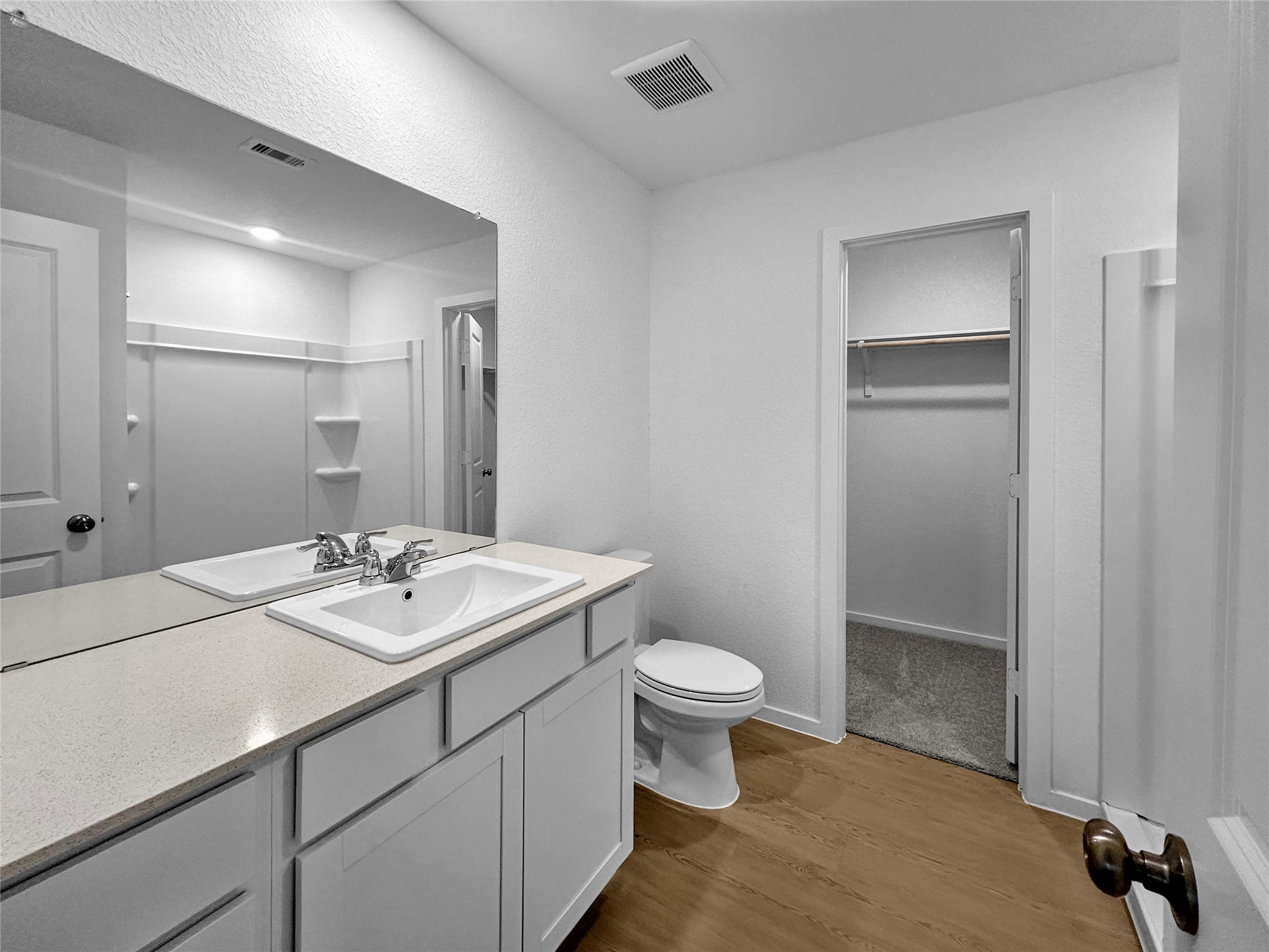 31460 Moore Road Magnolia, TX 77354 - Photo 15 of 17 a bathroom with a sink toilet and shower