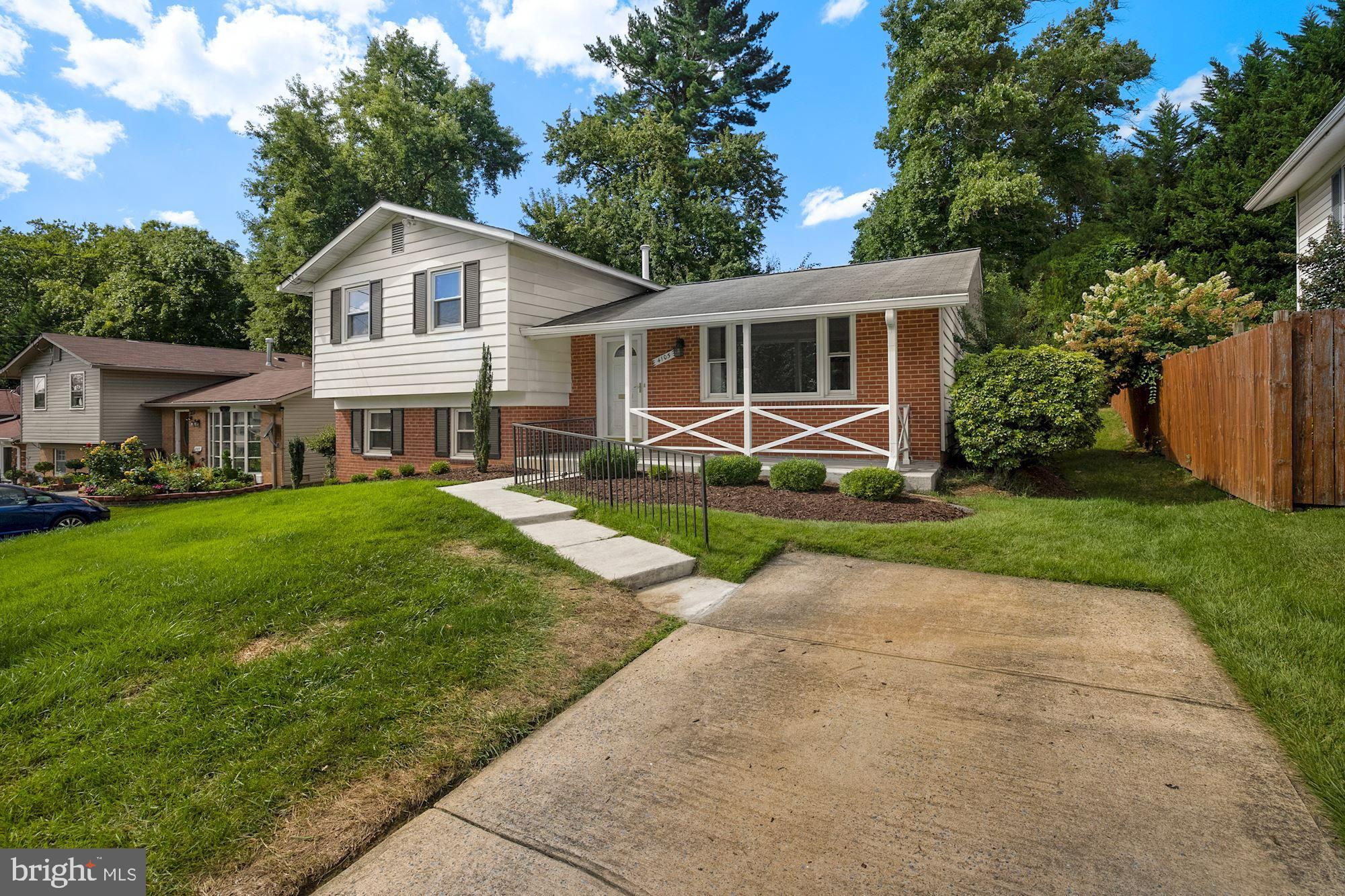 4105 Weller Road Silver Spring, MD 20906 - Photo 3 of 29 FRONT EXTERIOR W/ OFF-STREET PARKING