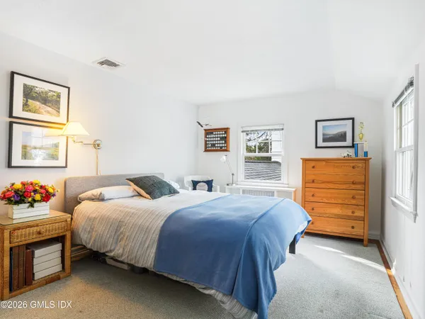 a view of a patio with a yard