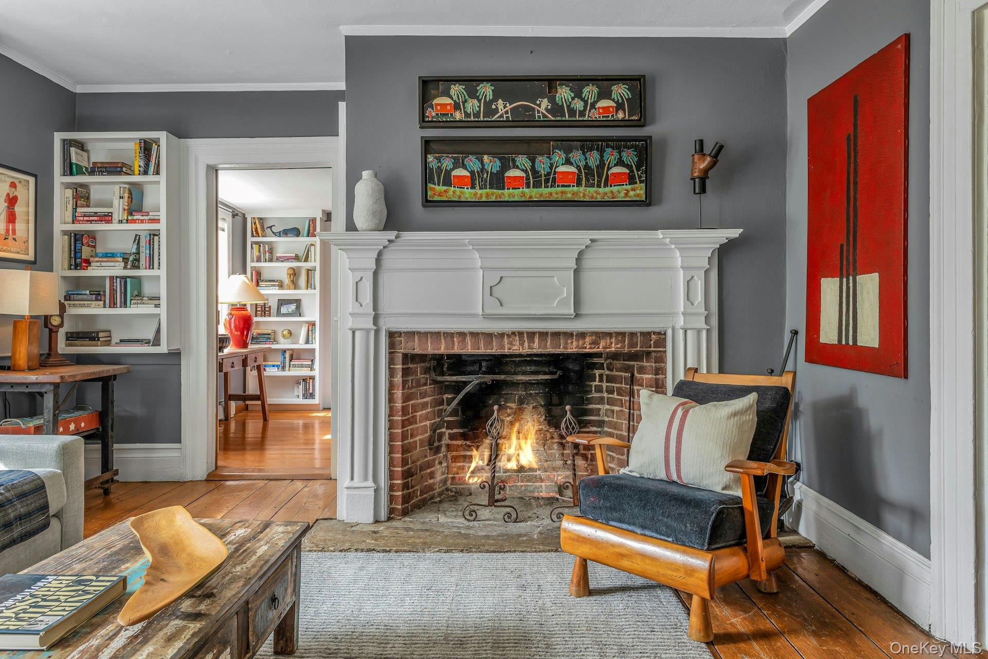 75 Cushman Road Patterson, NY 12563 - Photo 9 of 45 Easy transitions connecting every room. Original fireplaces w/intricate detailing