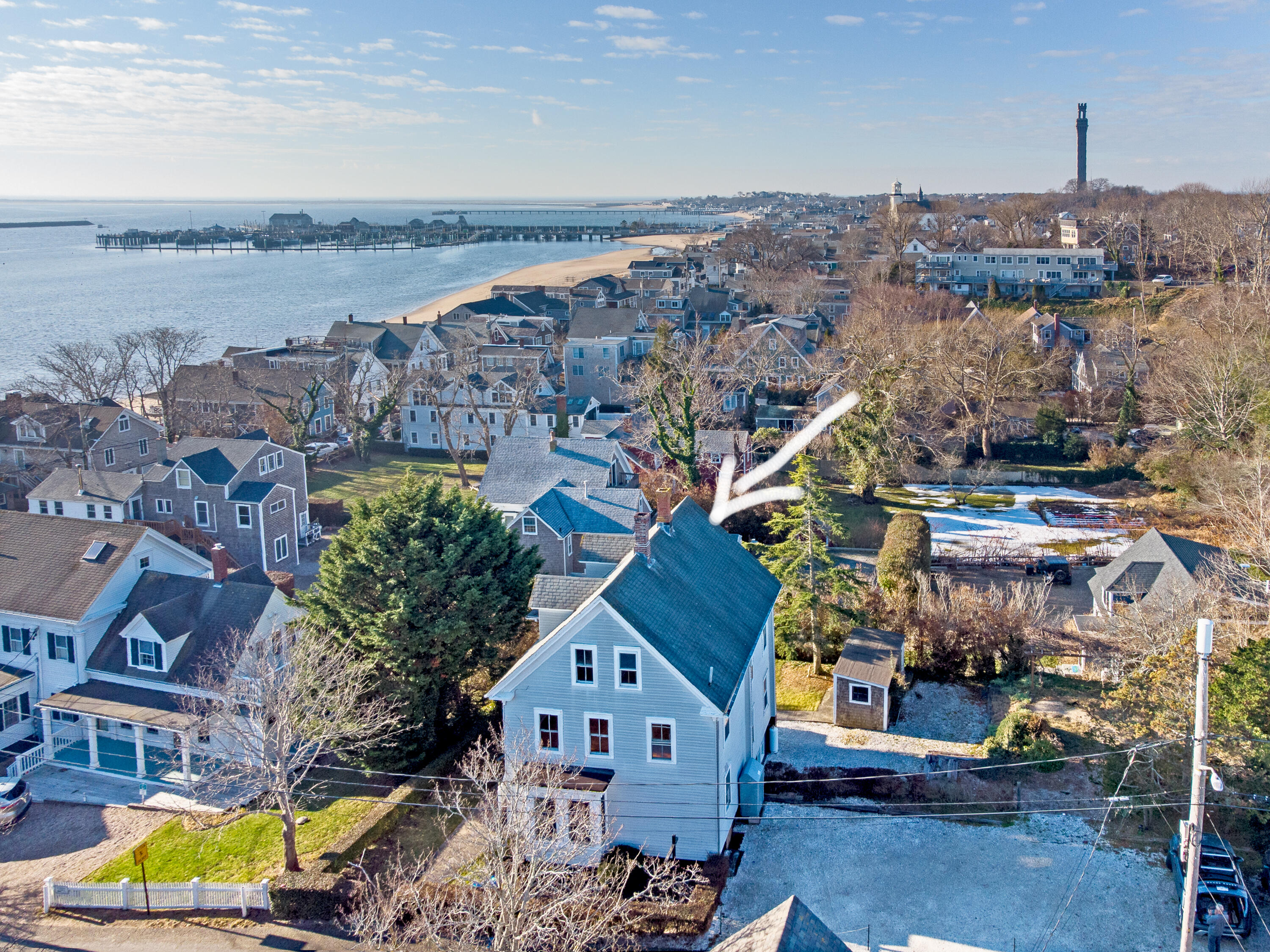 6 Bangs Street Provincetown, MA 02657 - Photo 3 of 36 an aerial view of multiple house