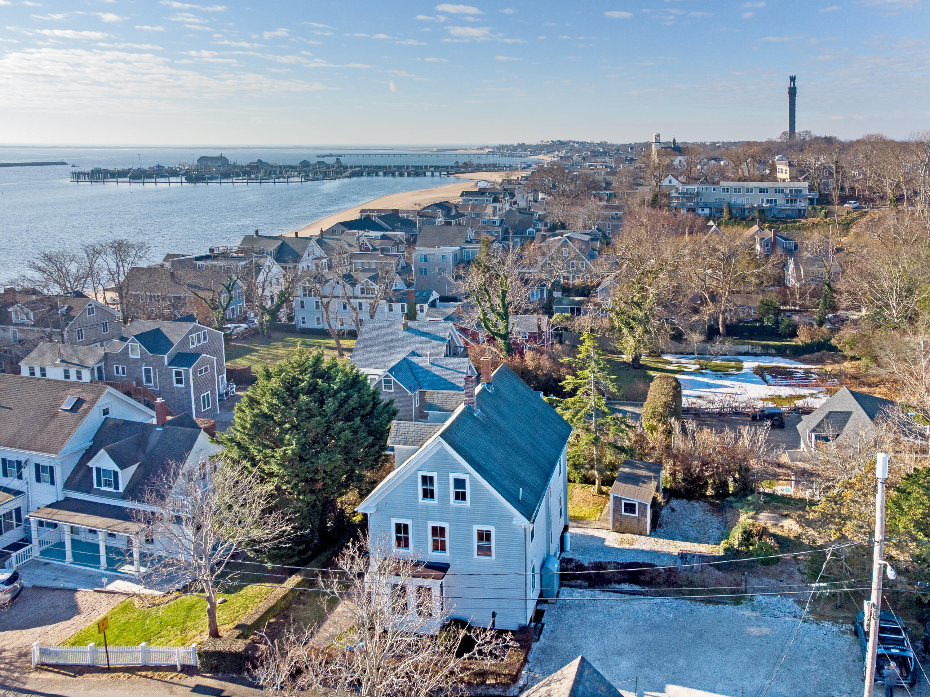 6 Bangs Street Provincetown, MA 02657 - Photo 4 of 36 an aerial view of multiple house