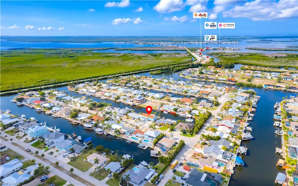 12277 Boat Shell Drive Matlacha Isles, FL 33991 - Photo 46 of 46 a view of an ocean from a building