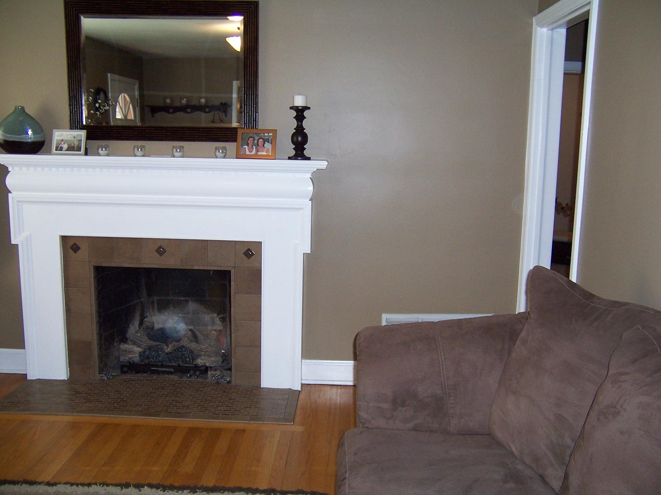 1928 Airview Road Southwest Roanoke, VA 24018 - Photo 4 of 30 Living Room Fireplace