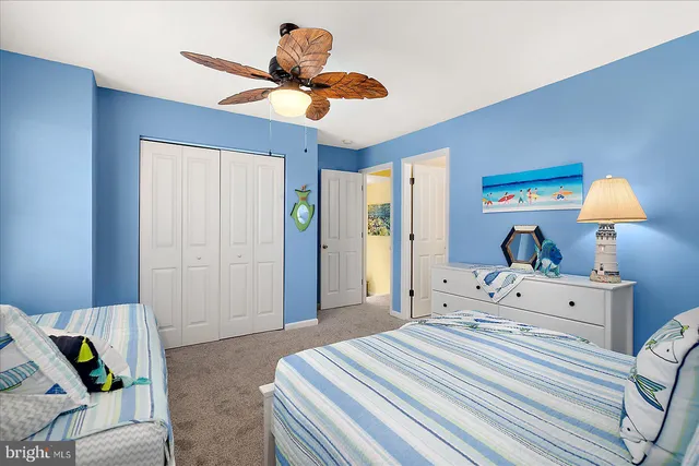 a view of a yard with a house in the background