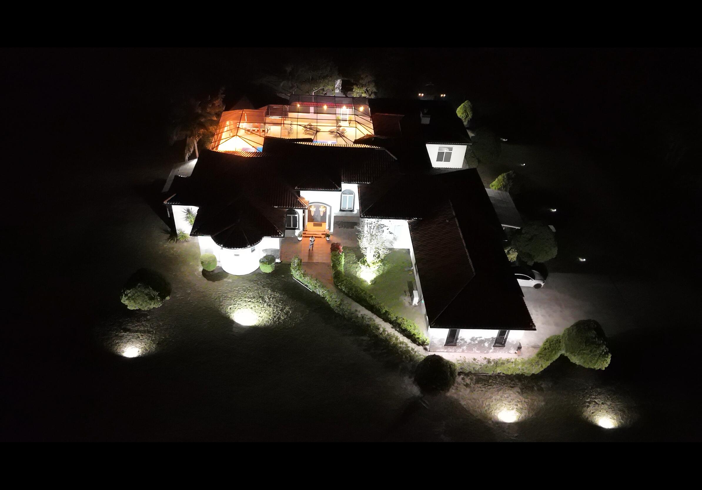 14225 43rd Road North Loxahatchee, FL 33470 - Photo 108 of 108 House drone view night 1