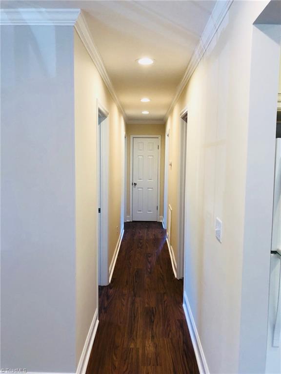 170 Paso Street Rural Hall, NC 27045 - Photo 15 of 26 Hallway with ceiling can lights. All Lights have dimmer settings