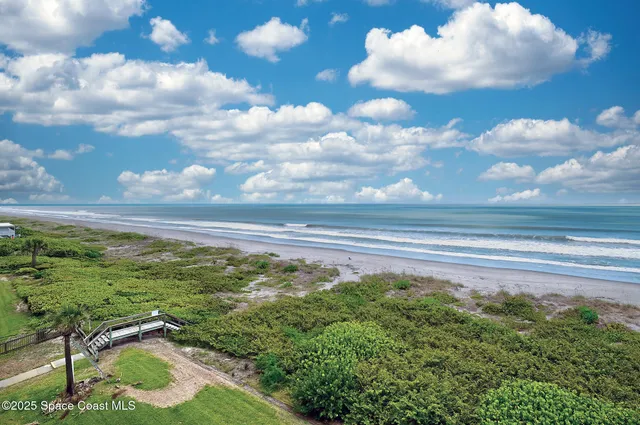 a backyard of a house