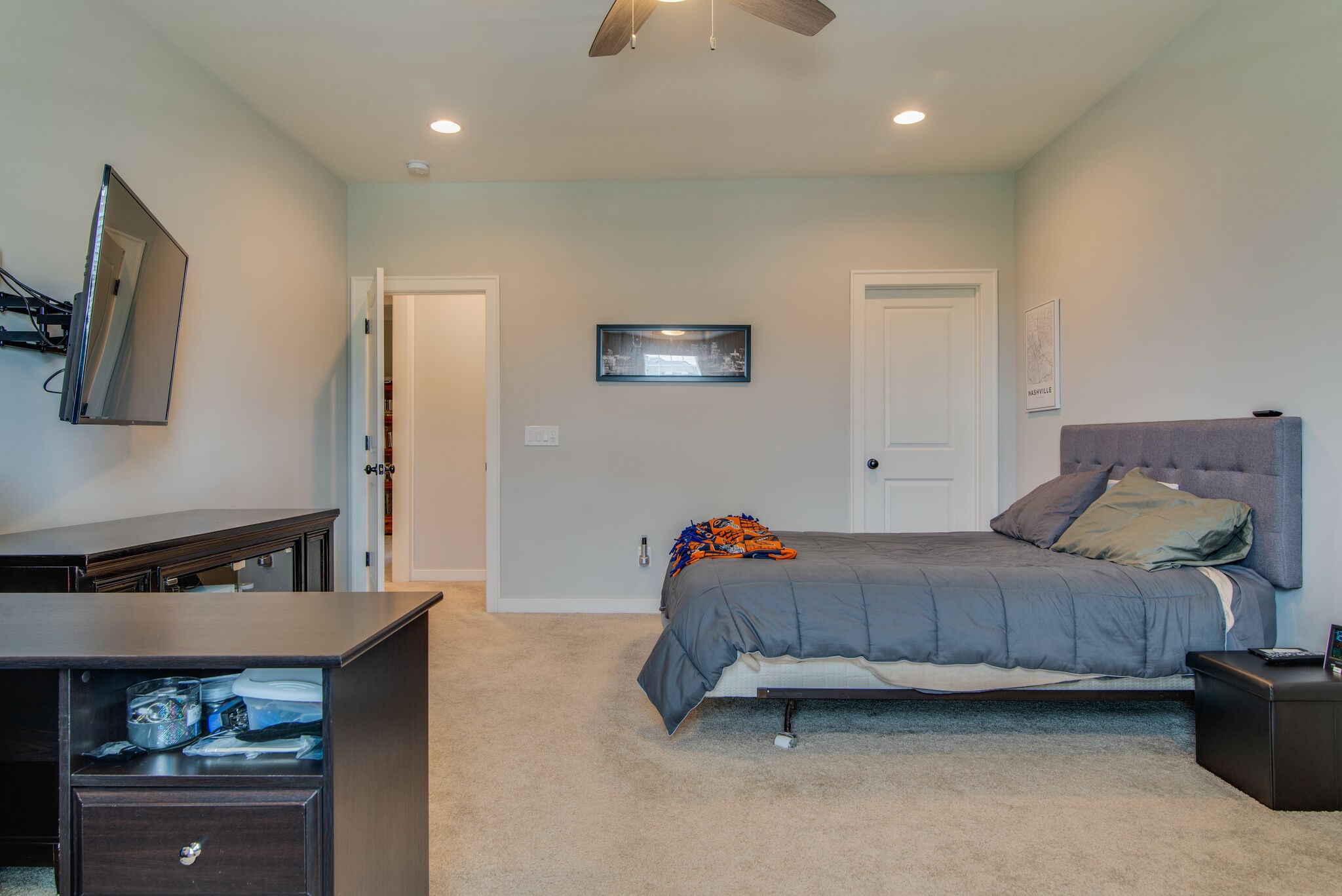 780 Plowson Road Mount Juliet, TN 37122 - Photo 33 of 41 a bedroom with a bed and furniture