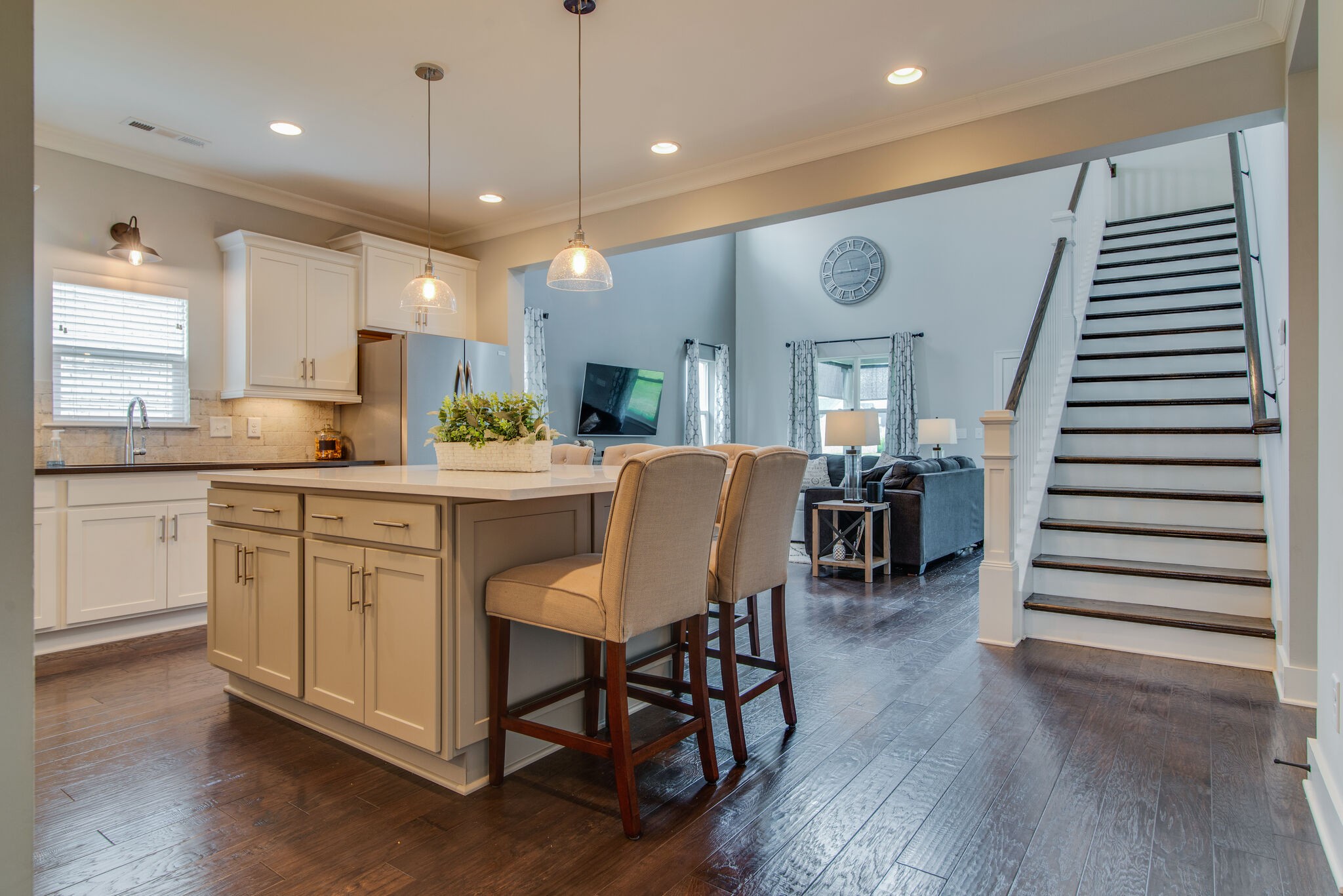 780 Plowson Road Mount Juliet, TN 37122 - Photo 8 of 41 a large kitchen with a table and chairs