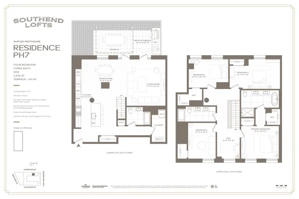 $3,700,000 | 38 Jackson Street, Unit PH7, Hoboken, NJ 07030