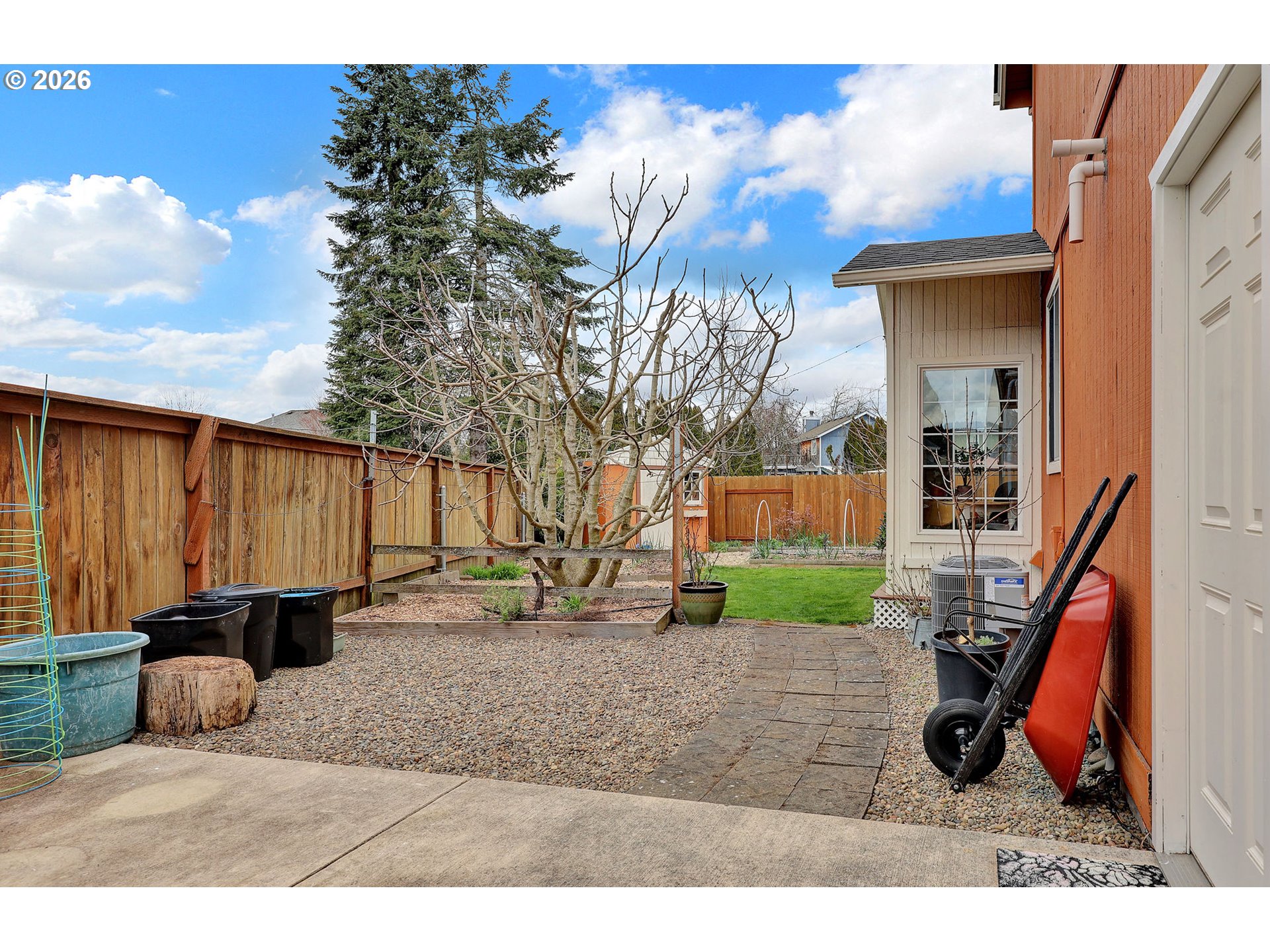 4452 Jessica Drive Springfield, OR 97478 - Photo 40 of 43 a backyard of a house with barbeque oven