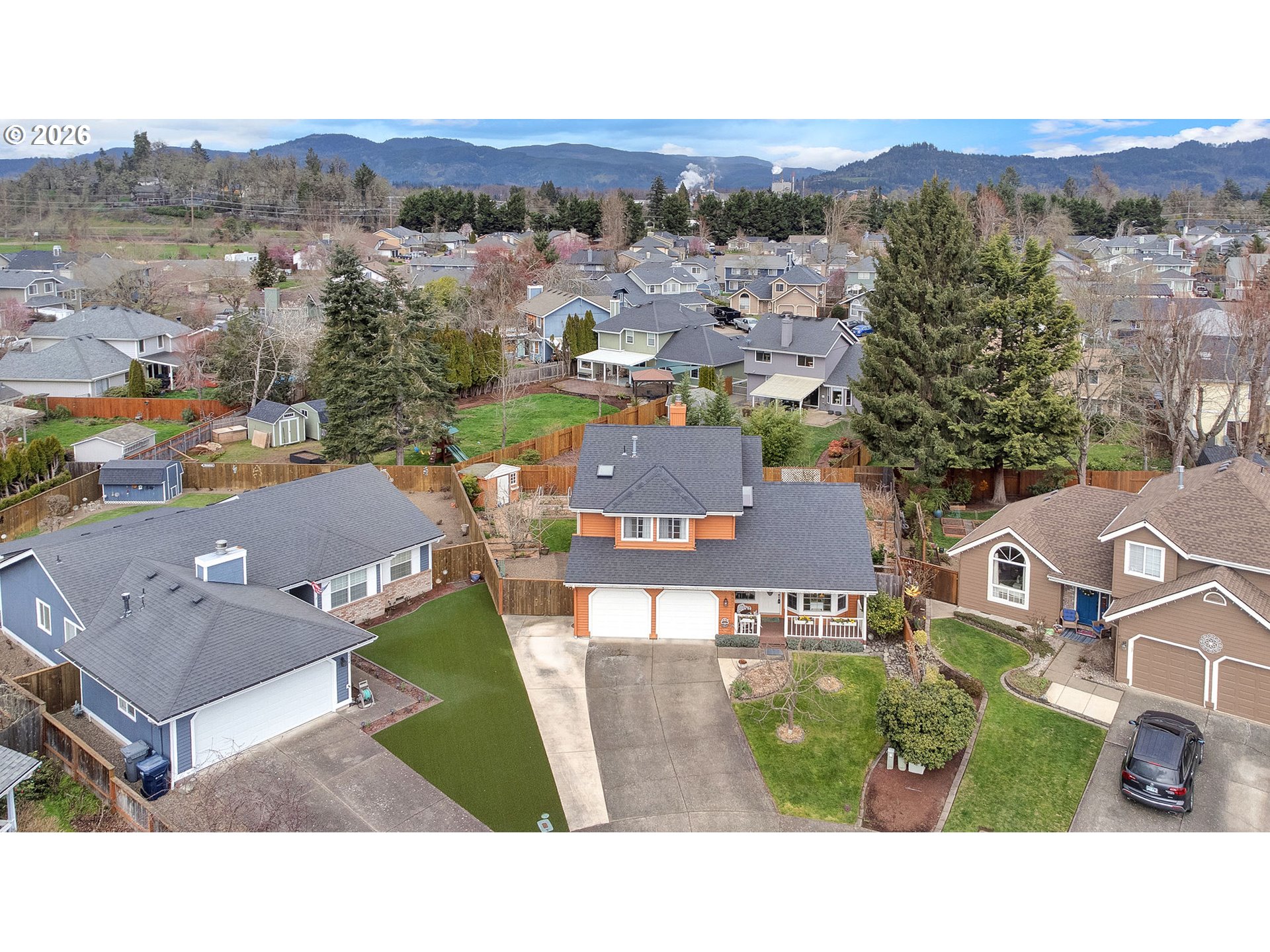 4452 Jessica Drive Springfield, OR 97478 - Photo 4 of 43 an aerial view of a house