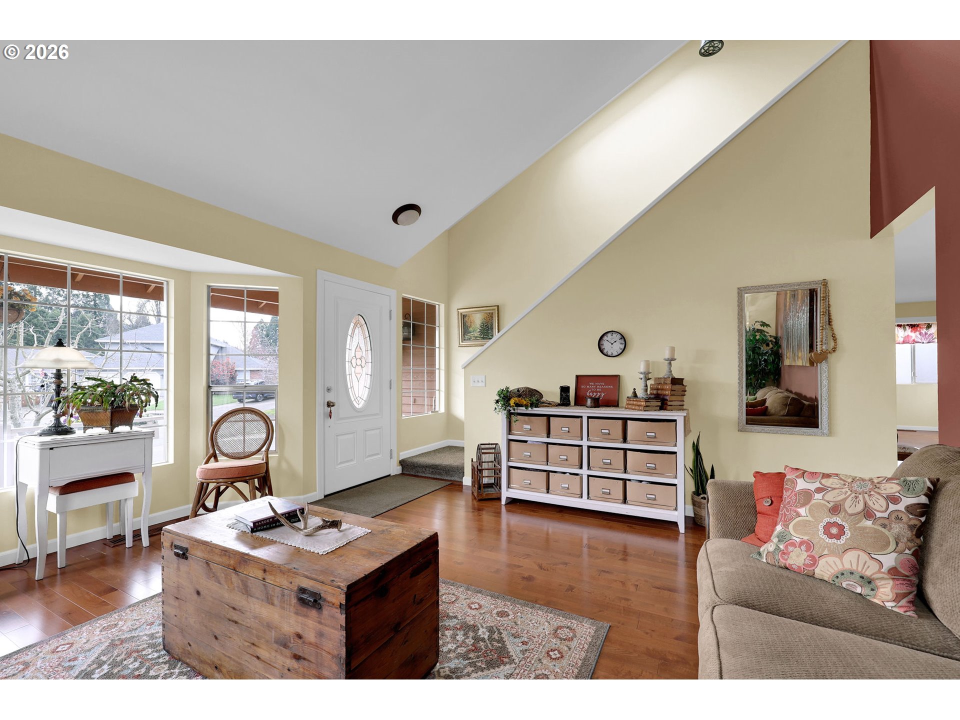 4452 Jessica Drive Springfield, OR 97478 - Photo 6 of 43 a living room with furniture a desk and large window