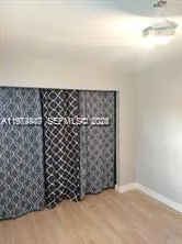 a view of a black gate
