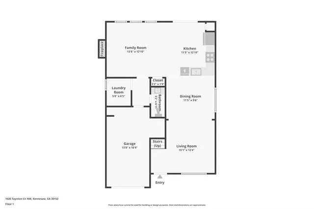 a picture of a floor plan