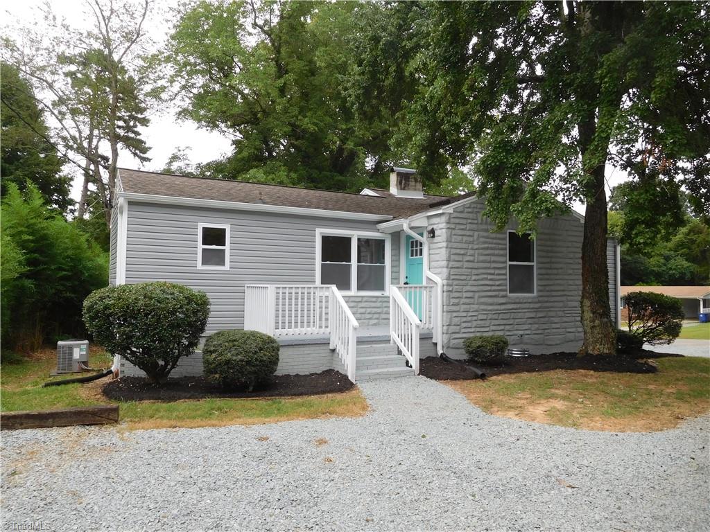 2126 Polo Road Winston-Salem, NC 27106 - Photo 2 of 33 All New: Siding & Windows. Super cute front porch.