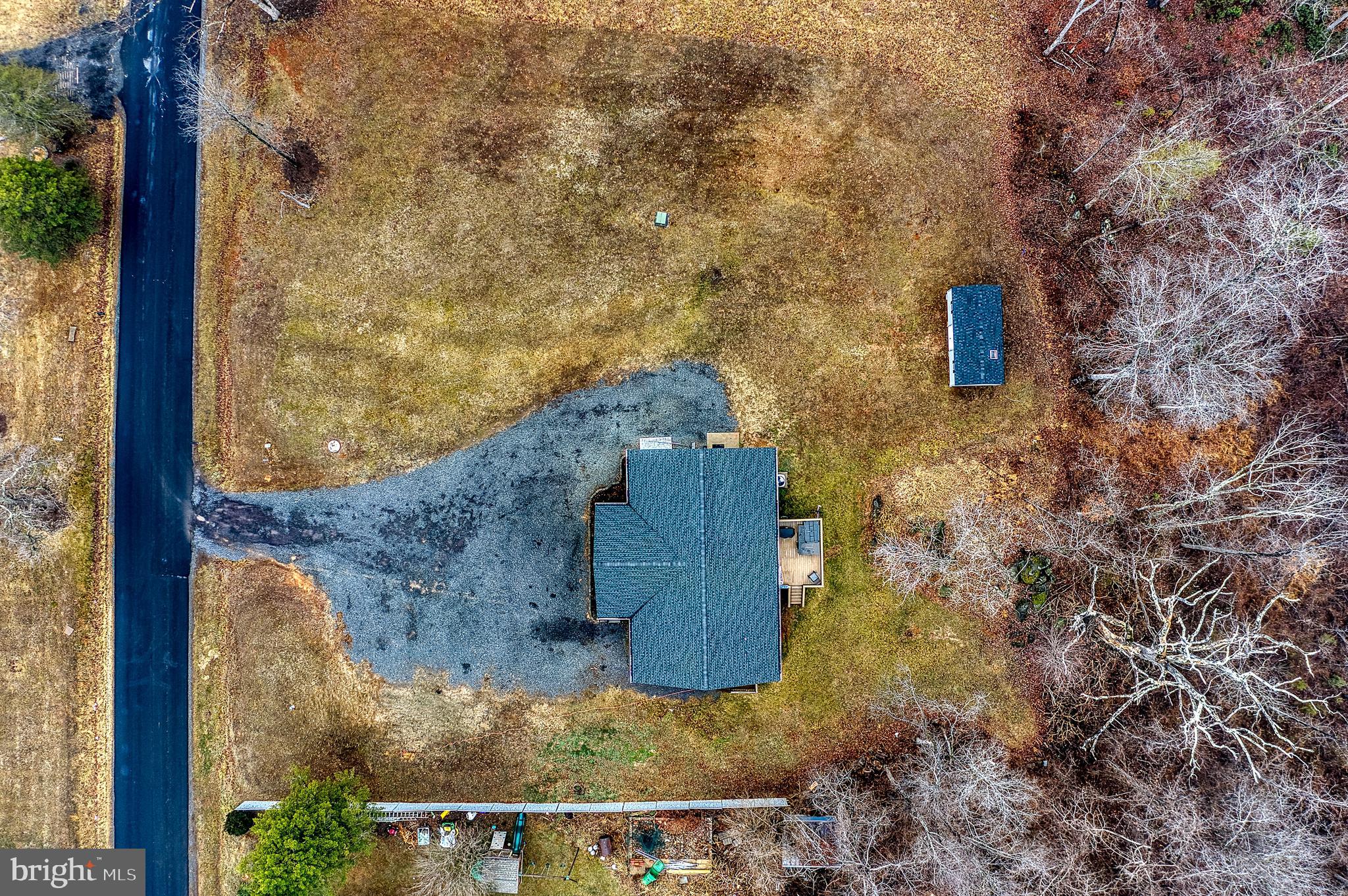 13084 Stonehouse Mountain Road Culpeper, VA 22701 - Photo 31 of 37 aerial view of a house