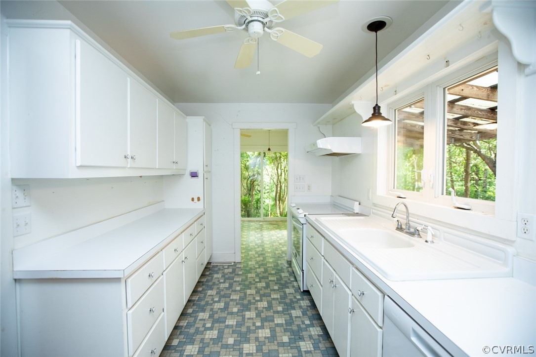 1771 Saw Mill Road Farmville, VA 23901 - Photo 14 of 48 a kitchen with a sink and a large window
