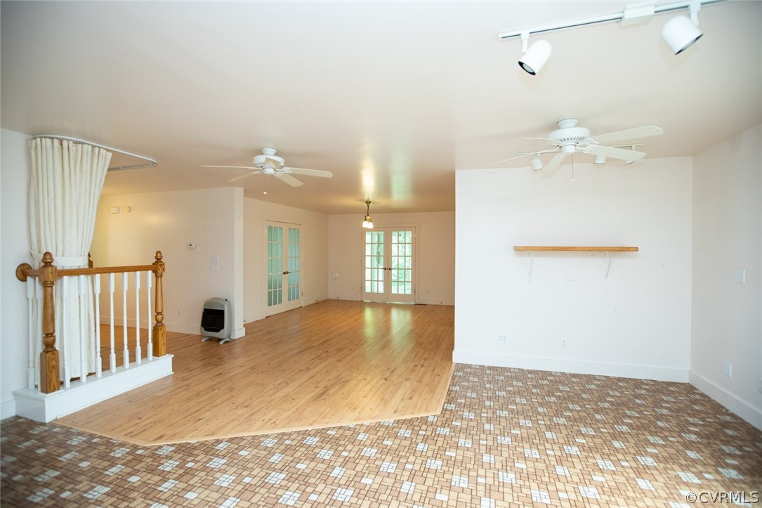 1771 Saw Mill Road Farmville, VA 23901 - Photo 10 of 48 a view of a hallway with a chandelier
