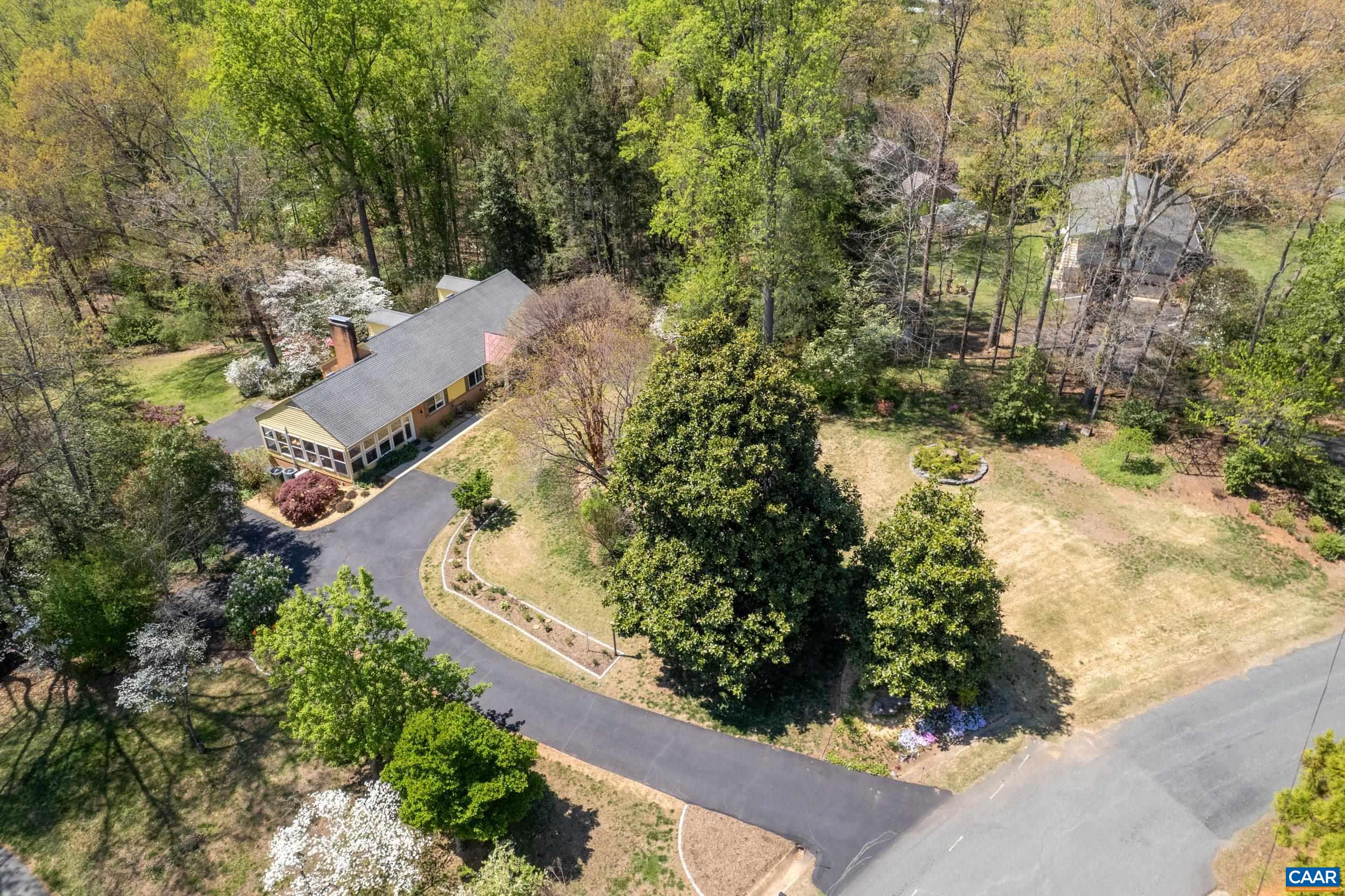 103 Powhatan Circle Charlottesville, VA 22901 - Photo 69 of 75 an aerial view of residential house with outdoor space