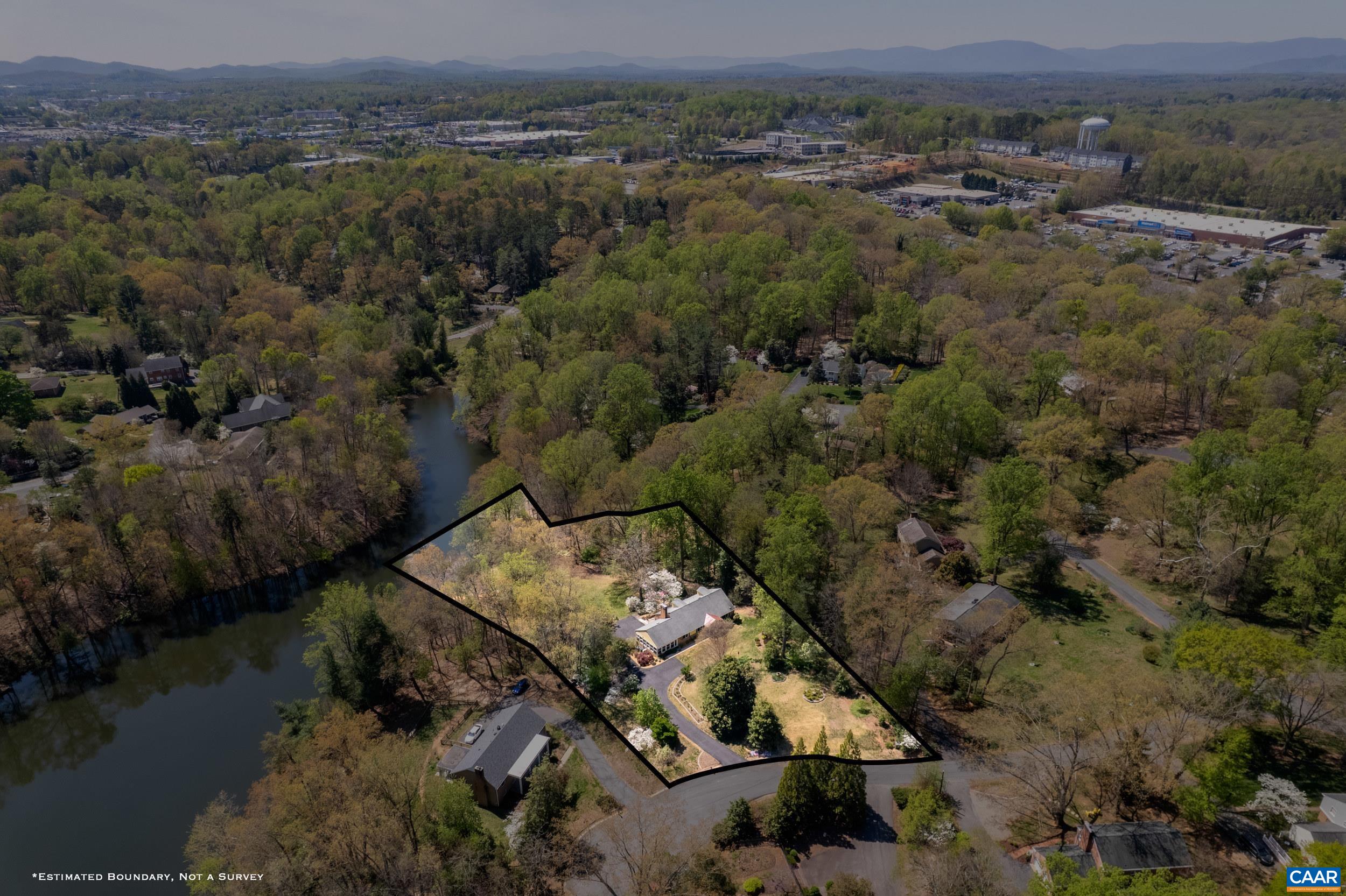 103 Powhatan Circle Charlottesville, VA 22901 - Photo 72 of 75 an aerial view of multiple house
