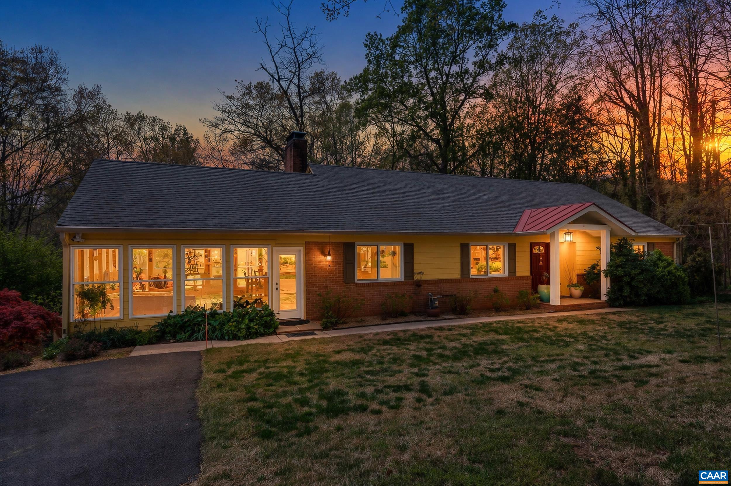 103 Powhatan Circle Charlottesville, VA 22901 - Photo 75 of 75 a view of a yard with plants and large trees
