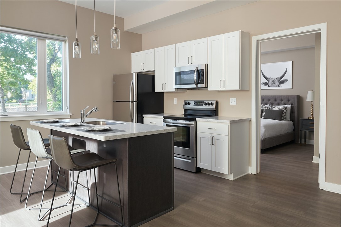 625 South Goodman Street, Unit 301 Rochester, NY 14620 - Photo 2 of 9 View of typical kitchen in 2-bedroom, 2-bathroom a