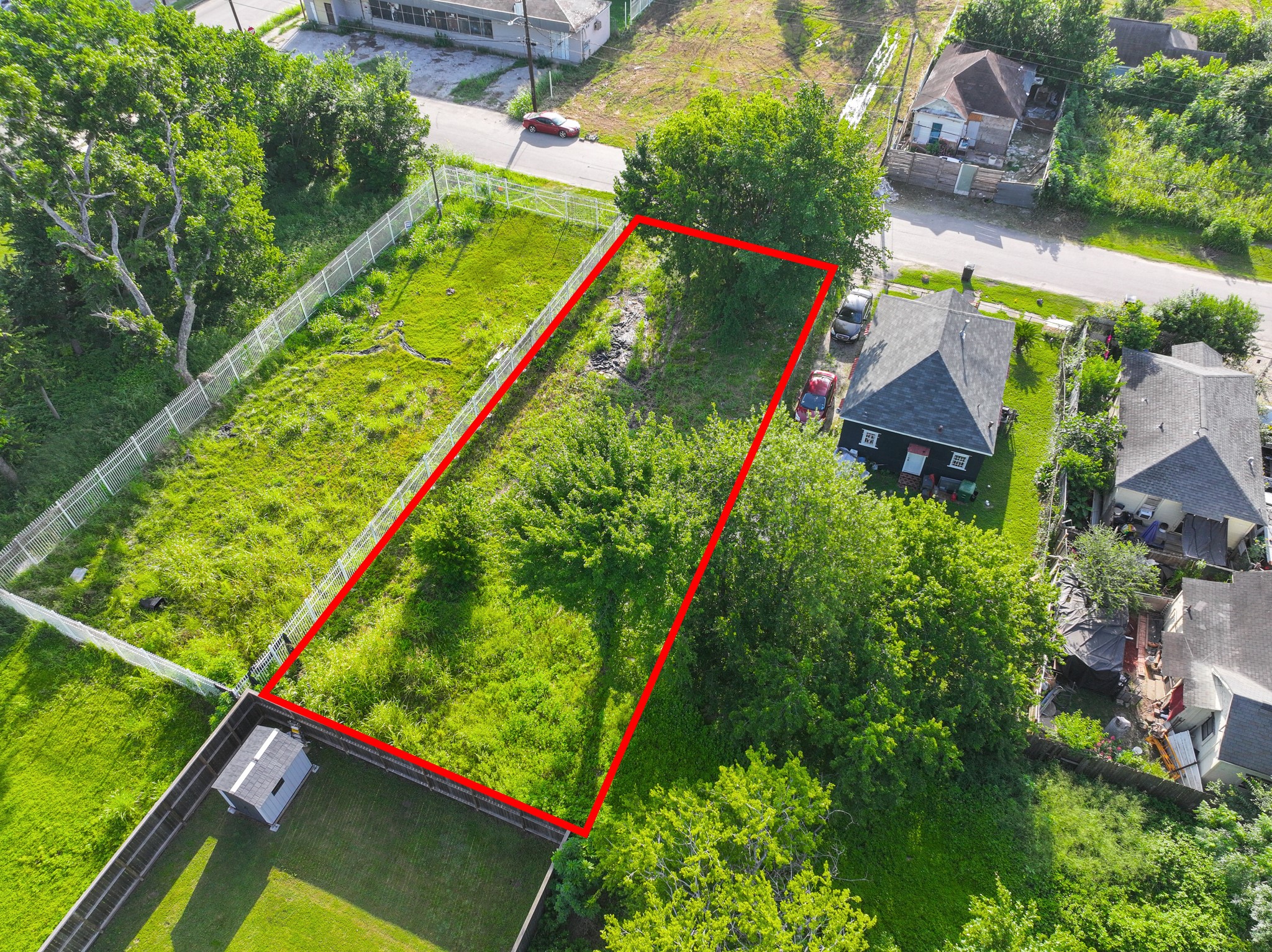 1807 Davis Street Houston, TX 77026 - Photo 11 of 13 an aerial view of a yard