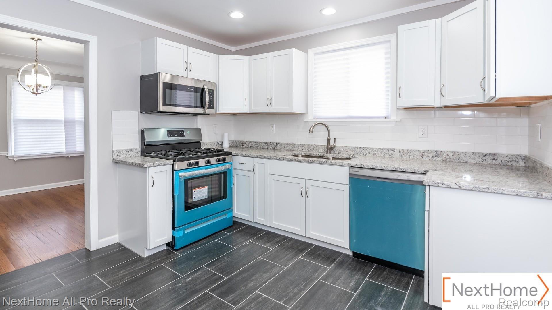 Remodeled kitchen