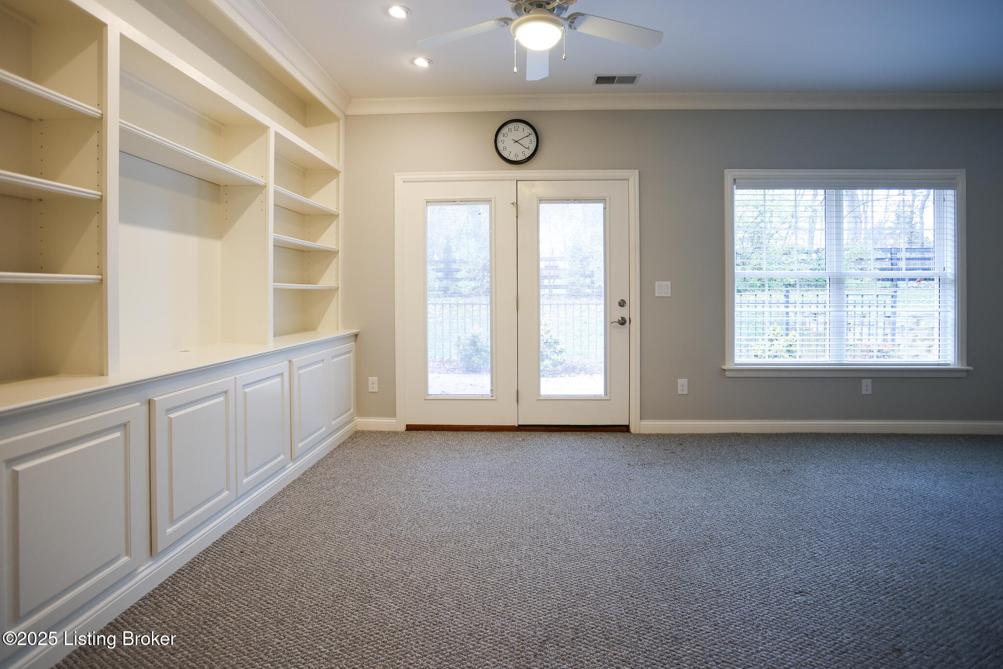 10712 Riva Road Louisville, KY 40223 - Photo 10 of 25 Built-in cabinets in the family room.