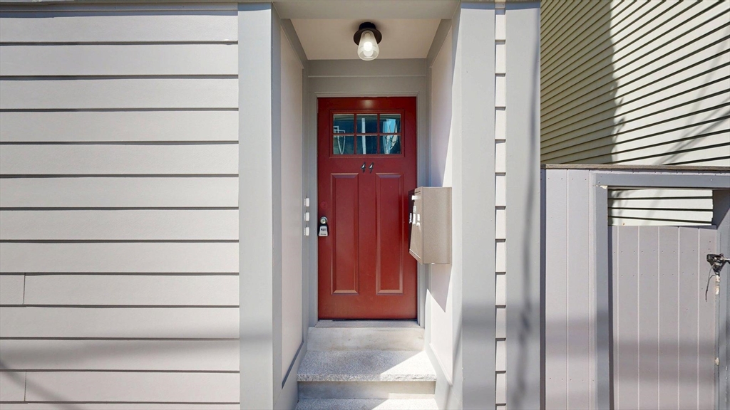 44 Morris Street, Unit 2 Boston, MA 02128 - Photo 12 of 23 a view of a wooden door