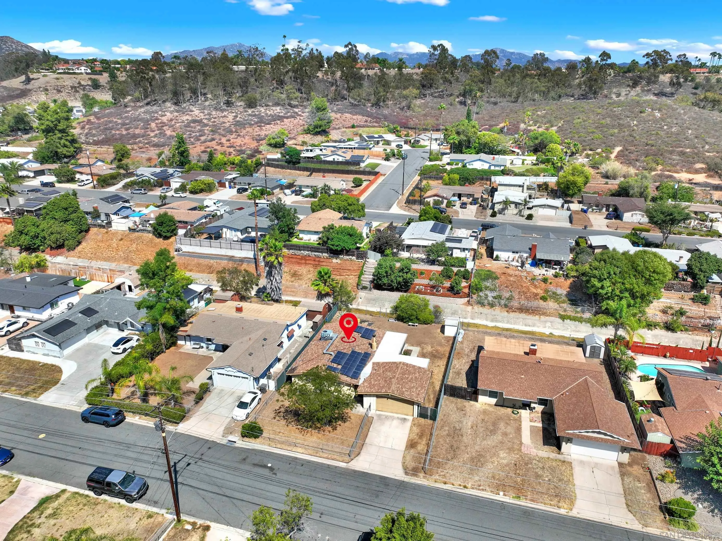 13951 Powers Road Poway, CA 92064 - Photo 26 of 27 an aerial view of residential houses with outdoor space