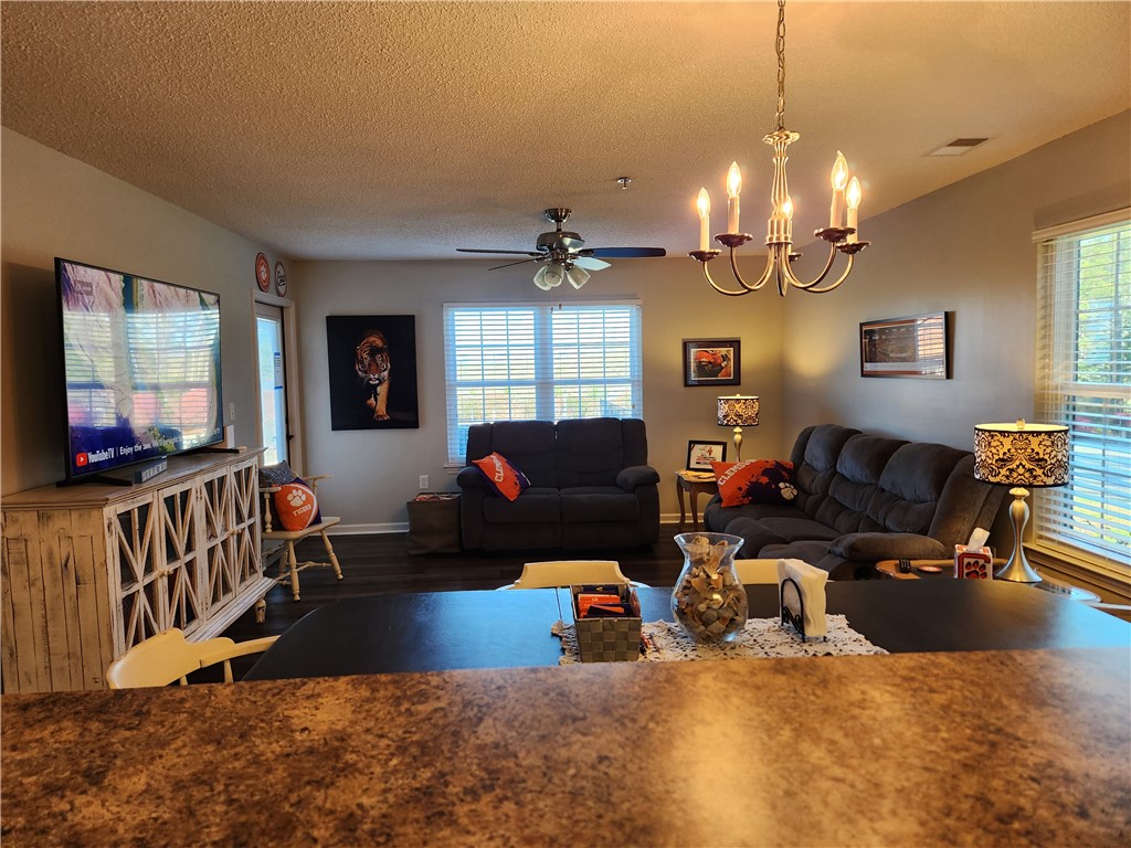 312 Killdevil Hill, Unit A Six Mile, SC 29682 - Photo 12 of 44 View into the living room dining room area.