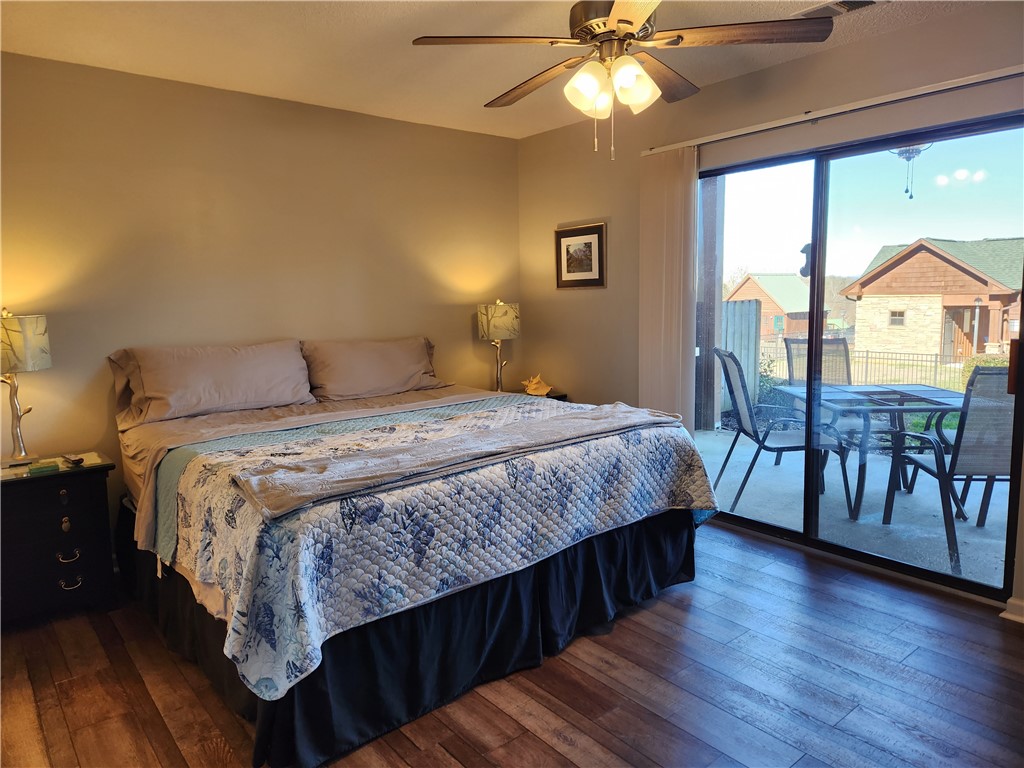 312 Killdevil Hill, Unit A Six Mile, SC 29682 - Photo 17 of 44 View of the pool and mountains from the main bedro